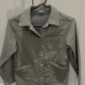 Girls Evsie military style jacket